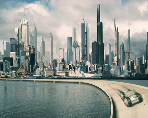 Conceptual future city
