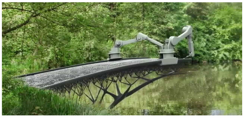 3D printed bridge