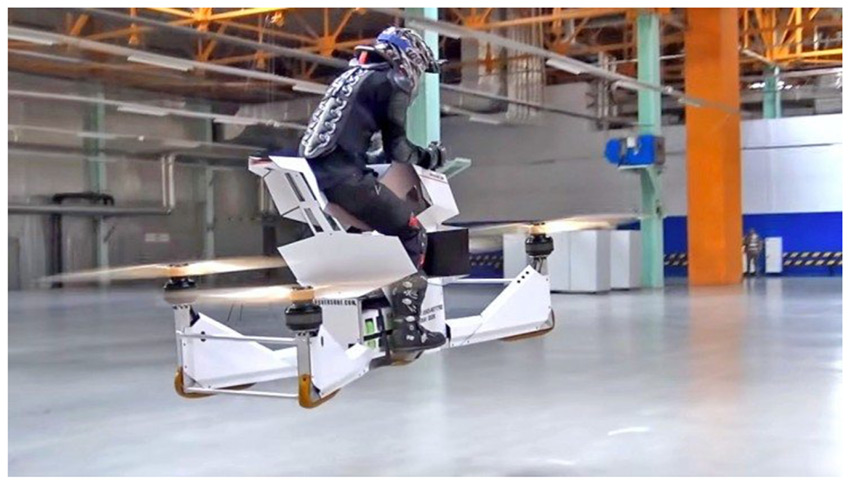 Personal hoverbike