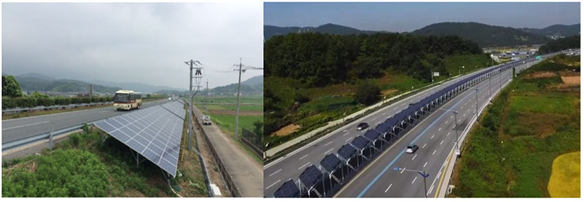 Solar median in South Korea