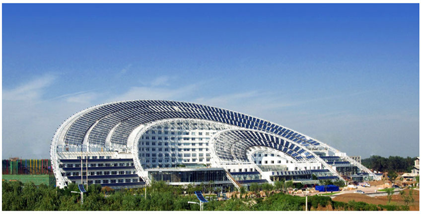 Solar Valley Micro-E Hotel in Northwest China