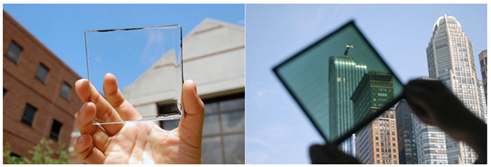 Real-world prototype of solar glass