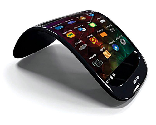 Flexible graphene phone