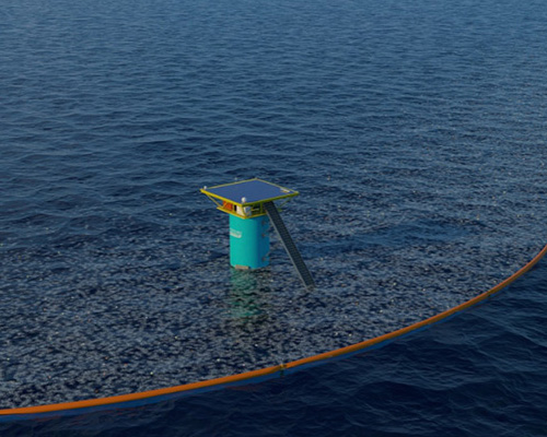 Ocean cleanup project sieve