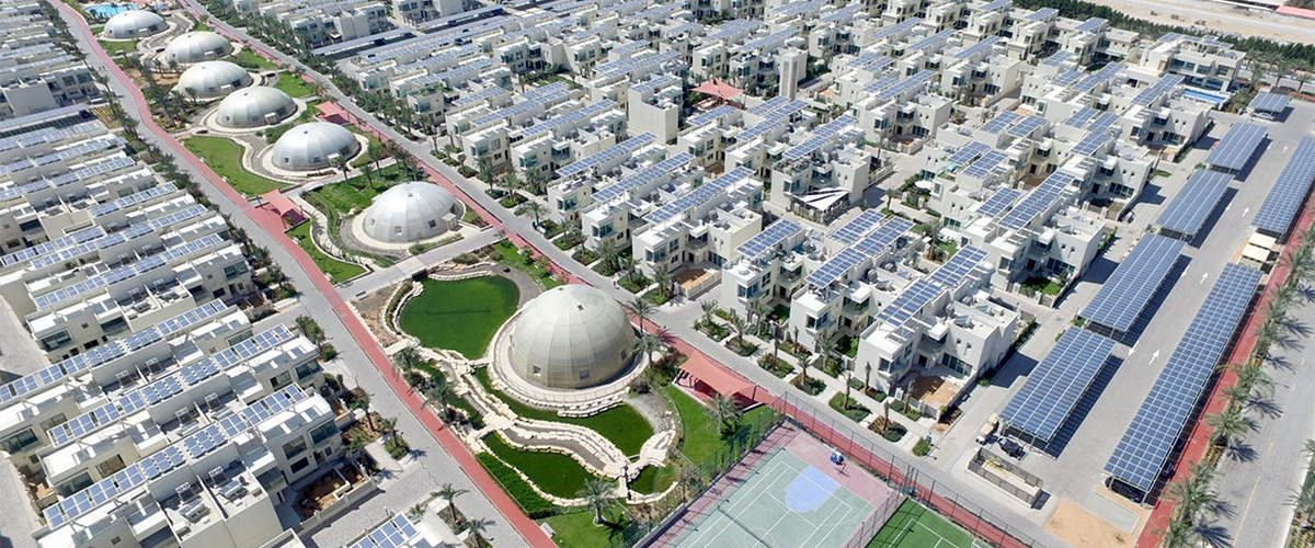 pictures of cities that could be integrated with renewables