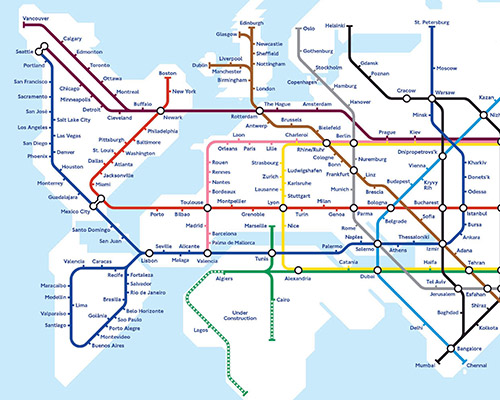 Hyperloop envisioned as global subway